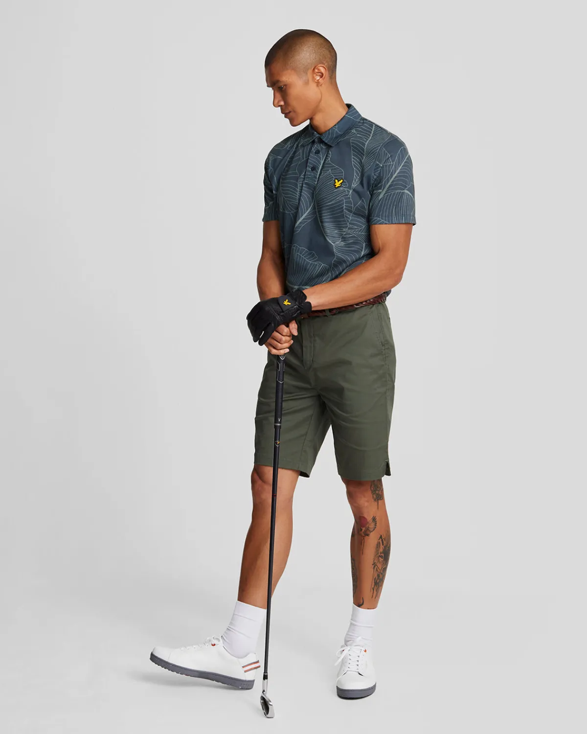 golf_floral_polohemd_1.webp Lyle & Scott Golf | Polohemden<Golf Floral Polohemd DarkNavy