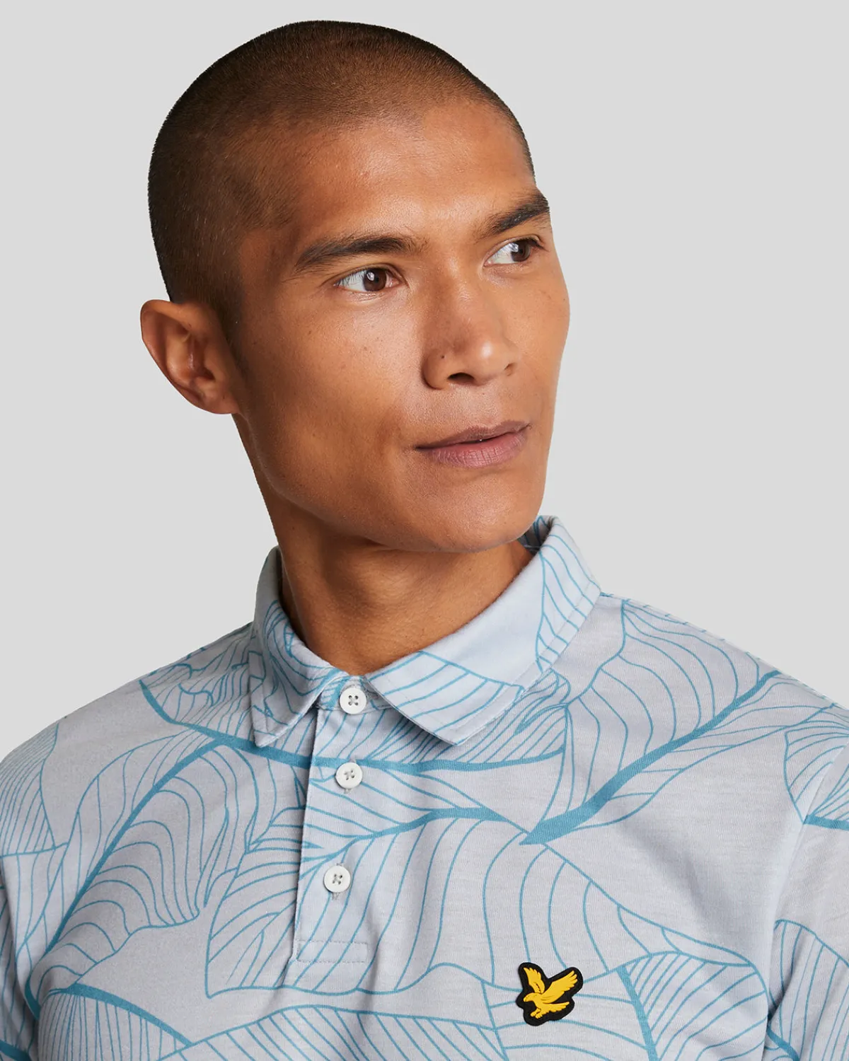 golf_floral_polohemd_3-1.webp Lyle & Scott Golf | Polohemden<Golf Floral Polohemd Pebble