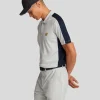 Lyle & Scott Golf | Polohemden<Golf Gestreiftes Polohemd Pebble/DarkNavy