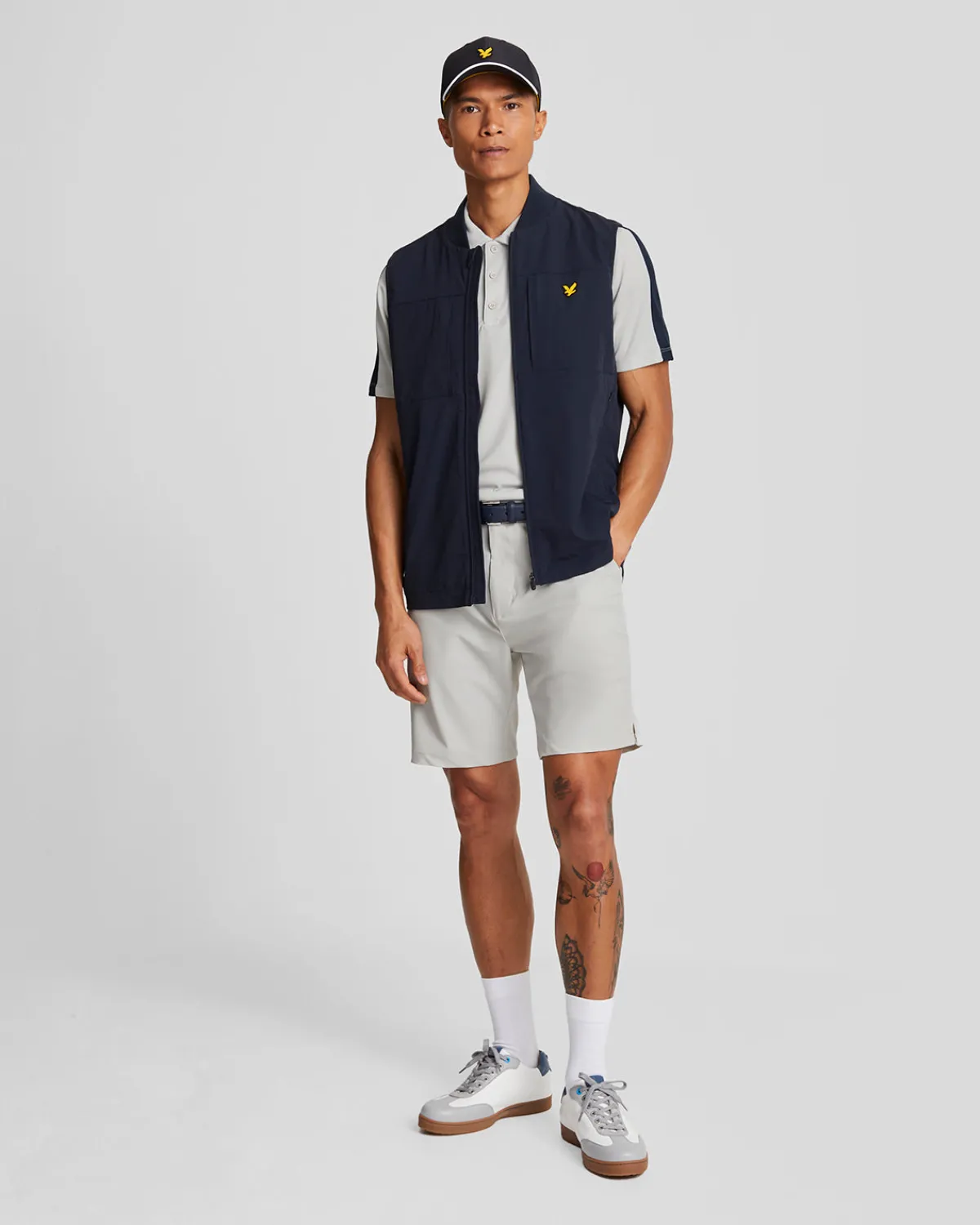 golf_gestreiftes_polohemd_1.webp Lyle & Scott Golf | Polohemden<Golf Gestreiftes Polohemd Pebble/DarkNavy