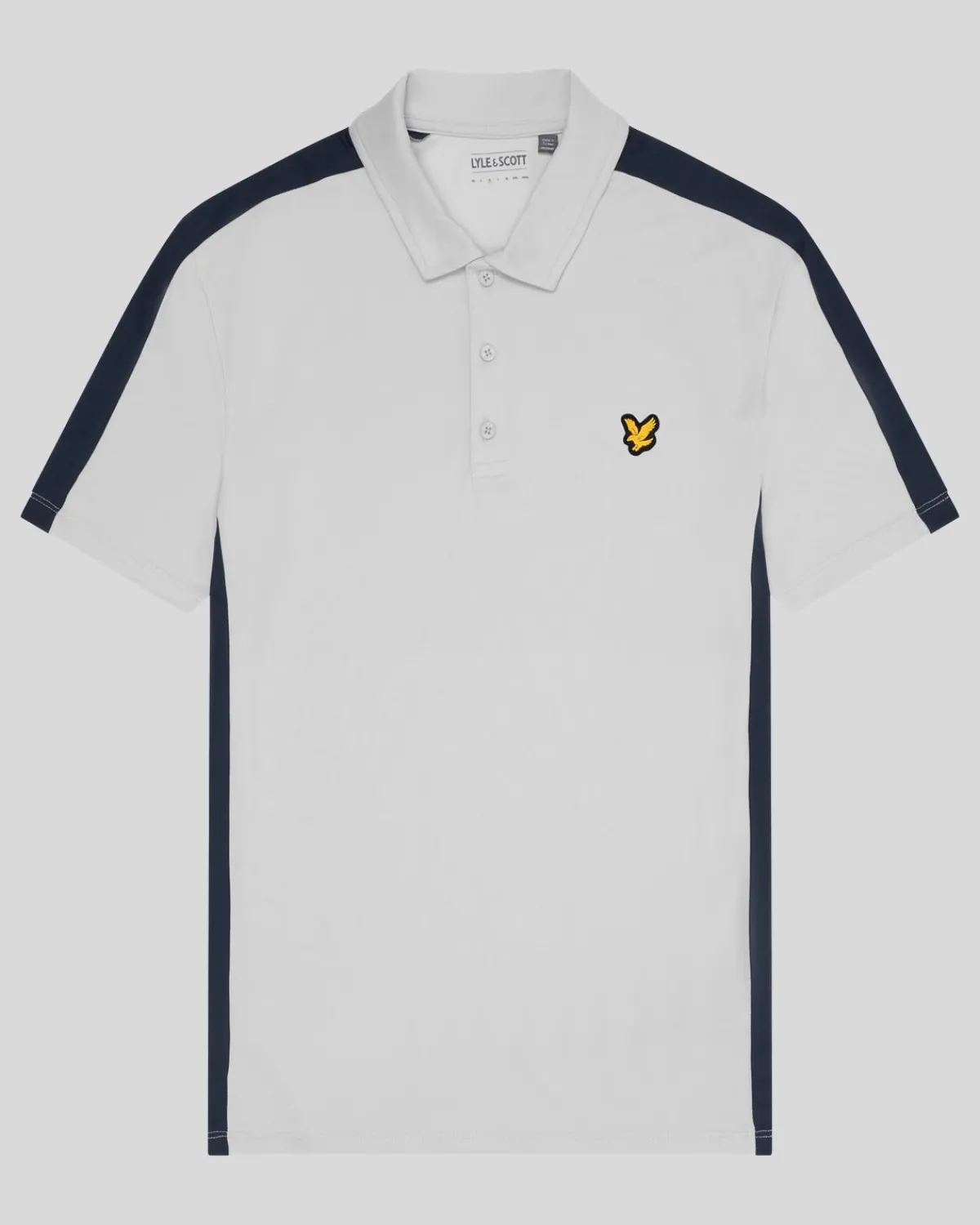 golf_gestreiftes_polohemd_4.webp Lyle & Scott Golf | Polohemden<Golf Gestreiftes Polohemd Pebble/DarkNavy