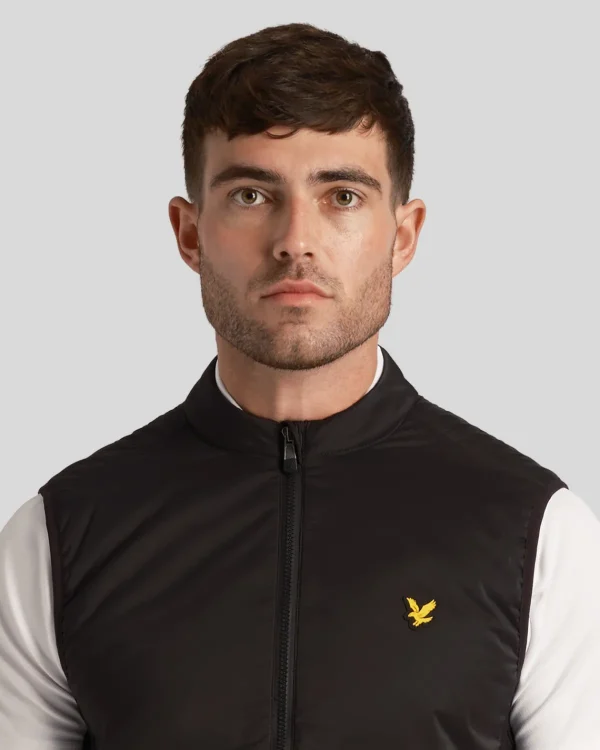 Lyle & Scott Golf | Mäntel & Jacken<Golf Gilet Pechschwarz