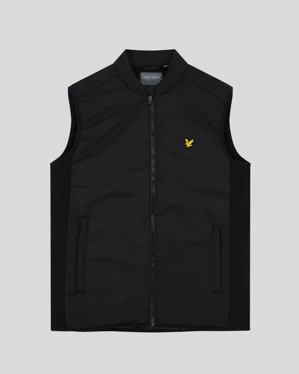Lyle & Scott Golf | Mäntel & Jacken<Golf Gilet Pechschwarz