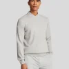 Lyle & Scott Golf<Golf Grid Rundhalsausschnitt Pullover Pebble