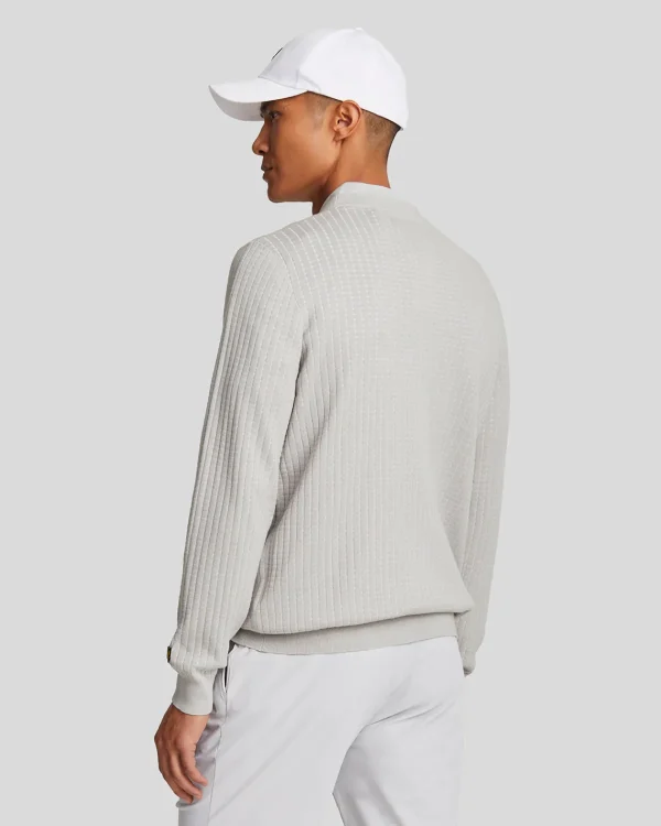 Lyle & Scott Golf<Golf Grid Rundhalsausschnitt Pullover Pebble