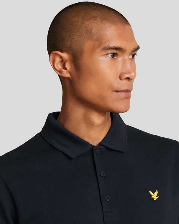 Lyle & Scott Golf | Polohemden<Golf Grid Technisches Poloshirt DarkNavy