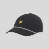 Lyle & Scott Golf | Kopfbedeckungen<Golf Kappe Pechschwarz