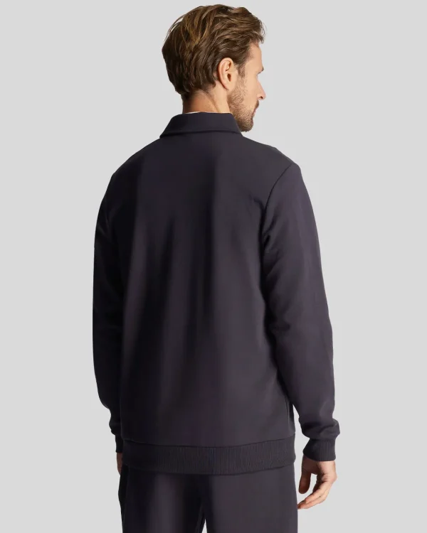 Lyle & Scott Golf | Sweatshirts<Golf LS Logo 1/4 Zip Sweatshirt DunkleMarine