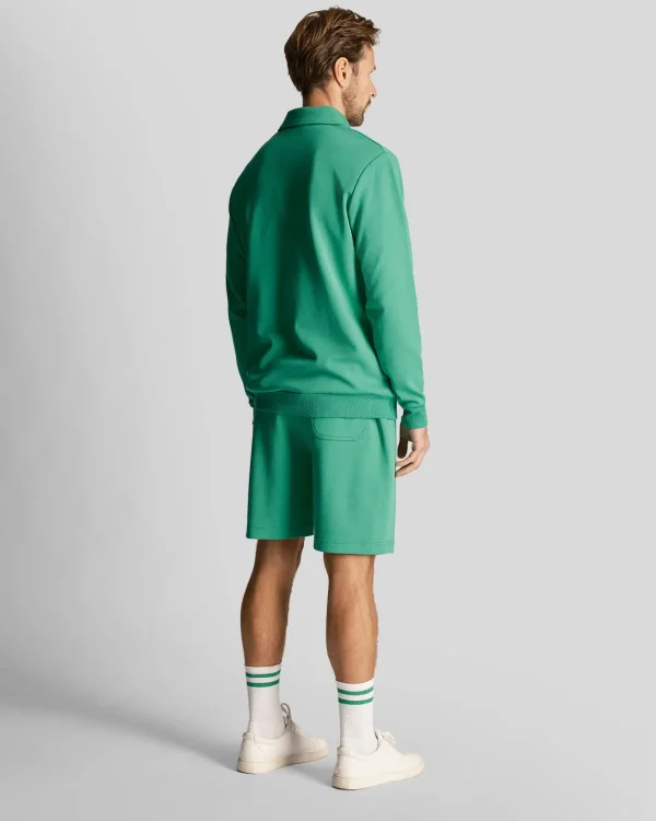 Lyle & Scott Golf | Kurze Hosen<Golf LS Logo Sweat Shorts FairwayGreen