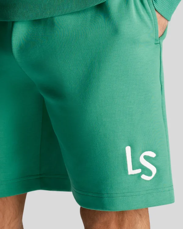 Lyle & Scott Golf | Kurze Hosen<Golf LS Logo Sweat Shorts FairwayGreen