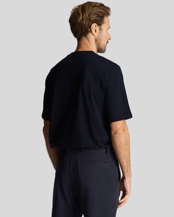 Lyle & Scott Golf | T-shirts<Golf LS Logo T-Shirt DunkleMarine