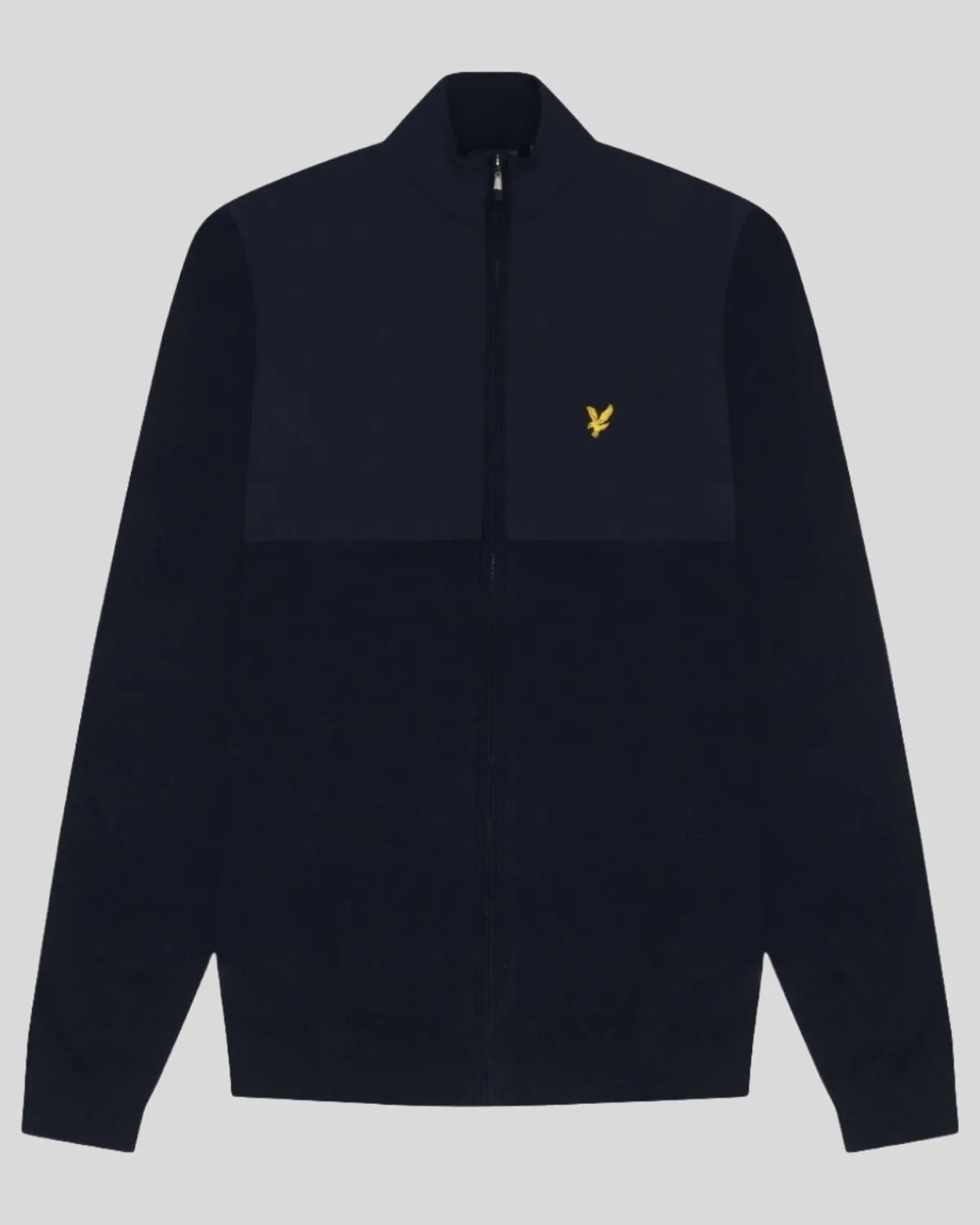 golf_overlay_full_zip_strick_4.webp Lyle & Scott Golf | Pullover & Strickwaren<Golf Overlay Full Zip Strick DarkNavy