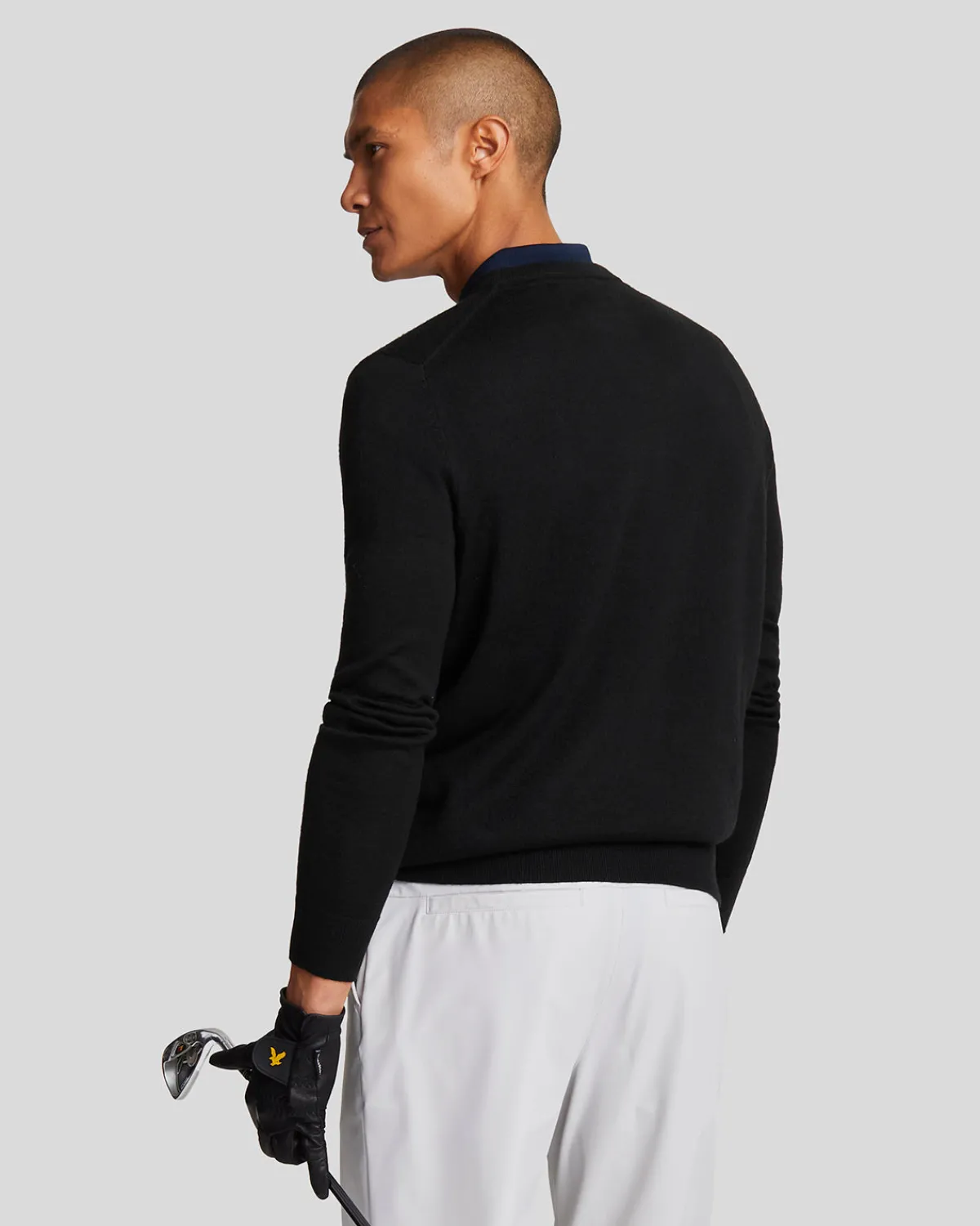 golf_rundhalspullover_2.webp Lyle & Scott Golf | Pullover & Strickwaren<Golf Rundhals-Pullover Pechschwarz