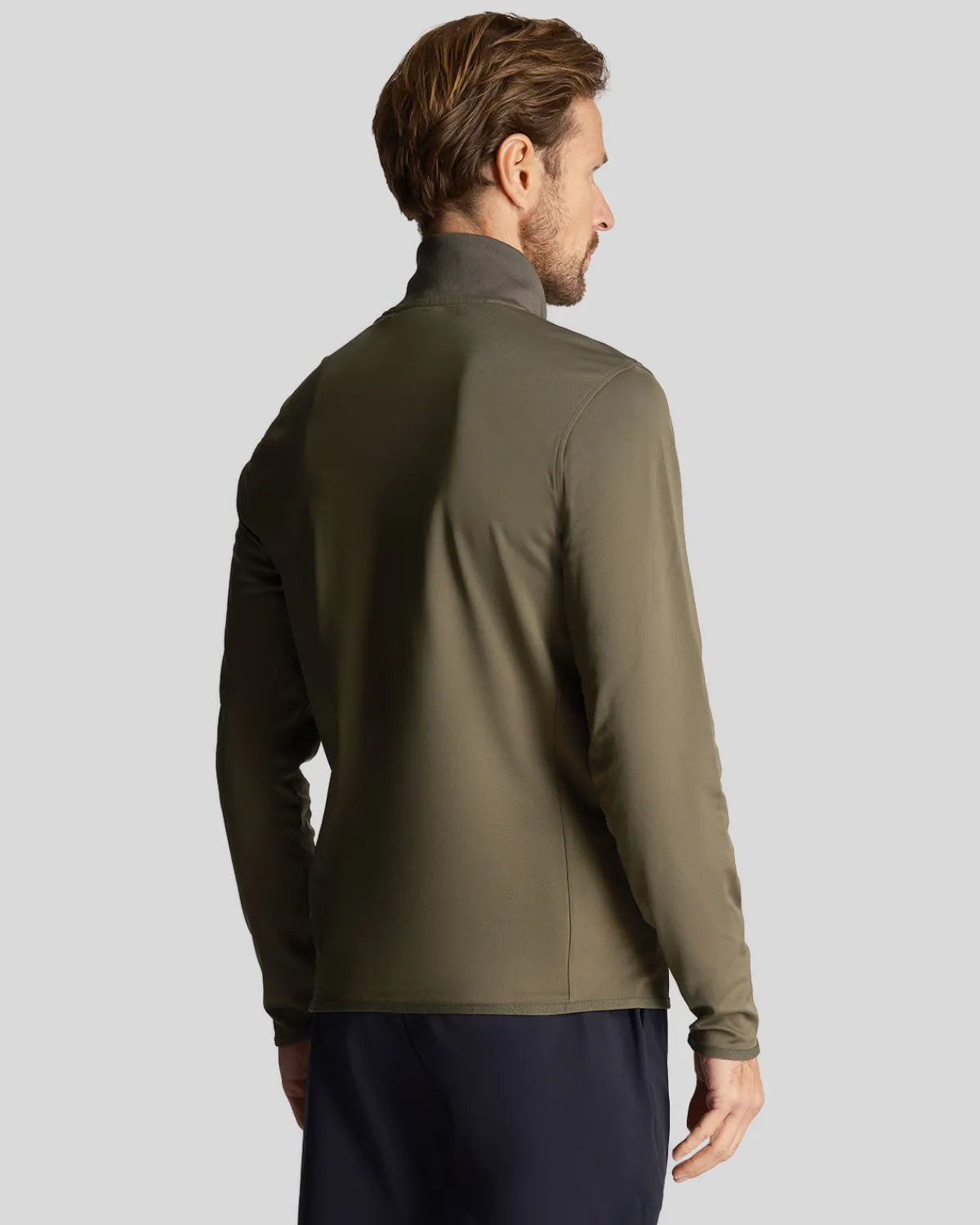 golf_technical__zip_midlayer_2.webp Lyle & Scott Golf<Golf Technical 1/4 Zip Midlayer Kaktusgrün