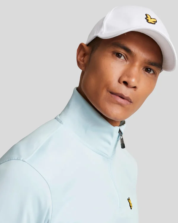 Lyle & Scott Golf | Pullover & Strickwaren<Golf Technical 1/4 Zip Midlayer ClubBlue