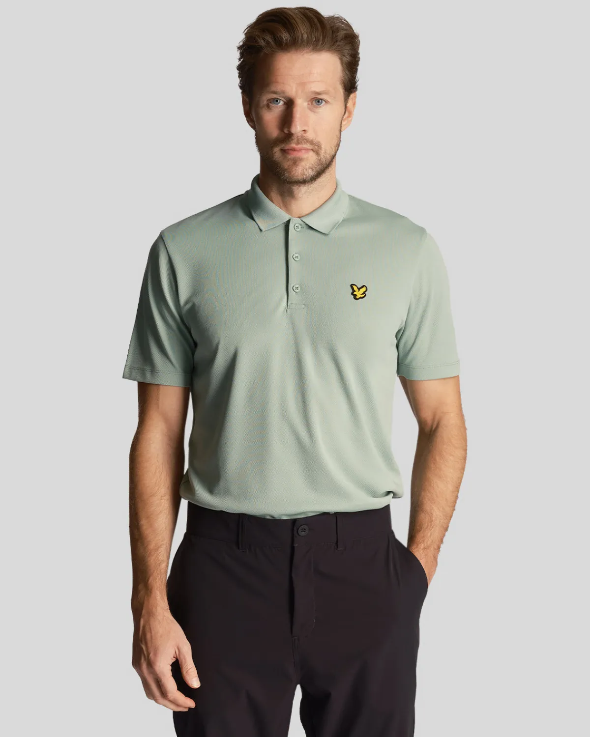 golf_technisches_polohemd_0.webp Lyle & Scott Golf<Golf Technisches Polohemd Aceblaugrün