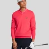 Lyle & Scott Golf | Pullover & Strickwaren<Golf V-Ausschnitt Pullover VögelchenRot