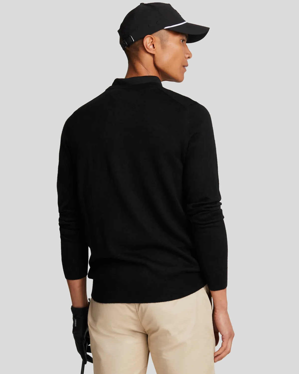 golf_vausschnitt_pullover_2-3.webp Lyle & Scott Golf | Pullover & Strickwaren<Golf V-Ausschnitt Pullover Pechschwarz