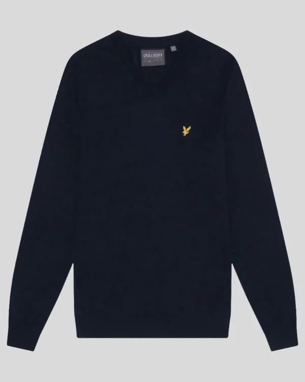 Lyle & Scott Golf<Golf V-Ausschnitt Pullover DunkleMarine