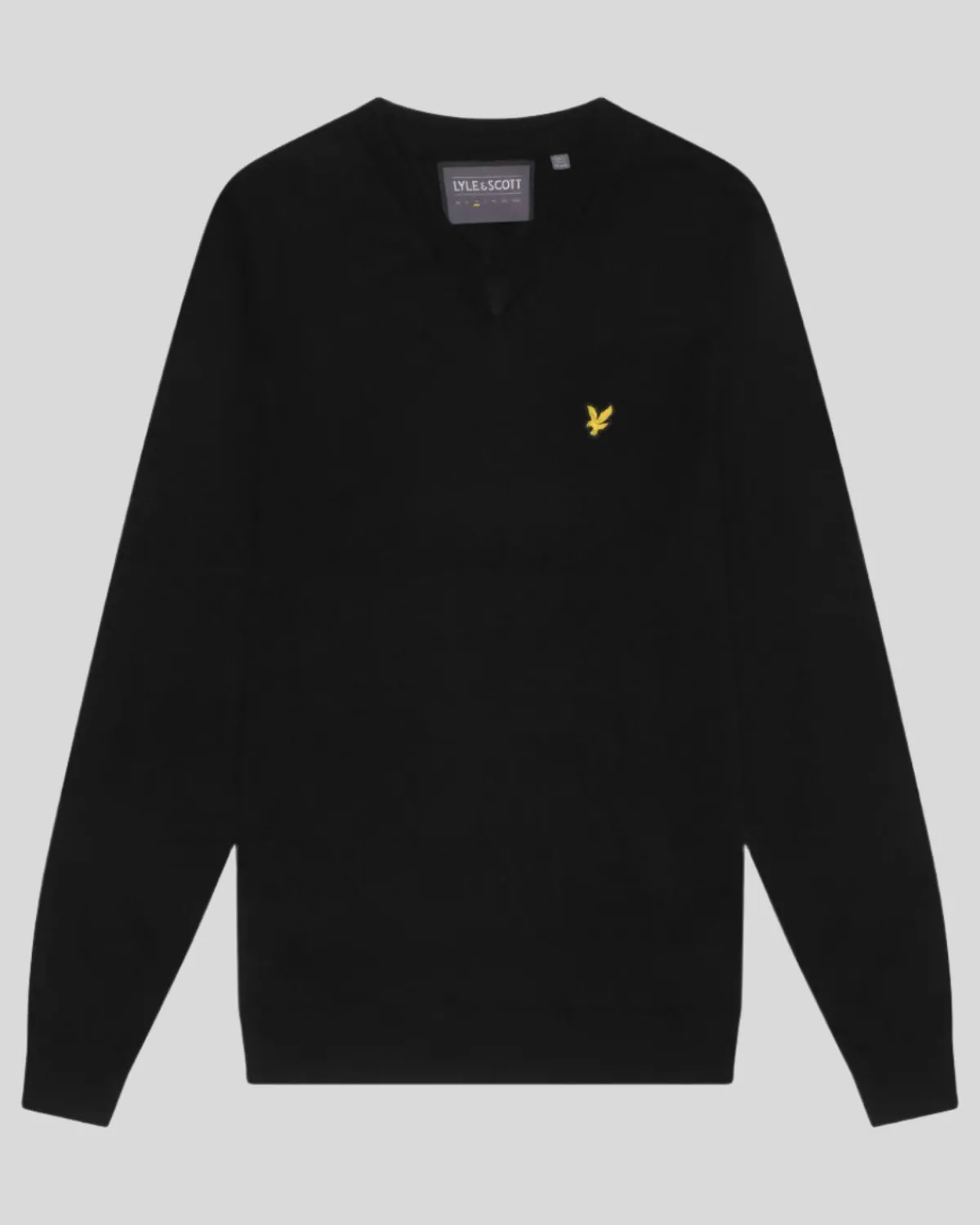 golf_vausschnitt_pullover_4-2.webp Lyle & Scott Golf | Pullover & Strickwaren<Golf V-Ausschnitt Pullover Pechschwarz