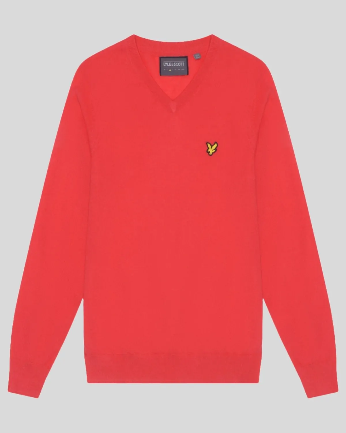 golf_vausschnitt_pullover_4-4.webp Lyle & Scott Golf | Pullover & Strickwaren<Golf V-Ausschnitt Pullover VögelchenRot