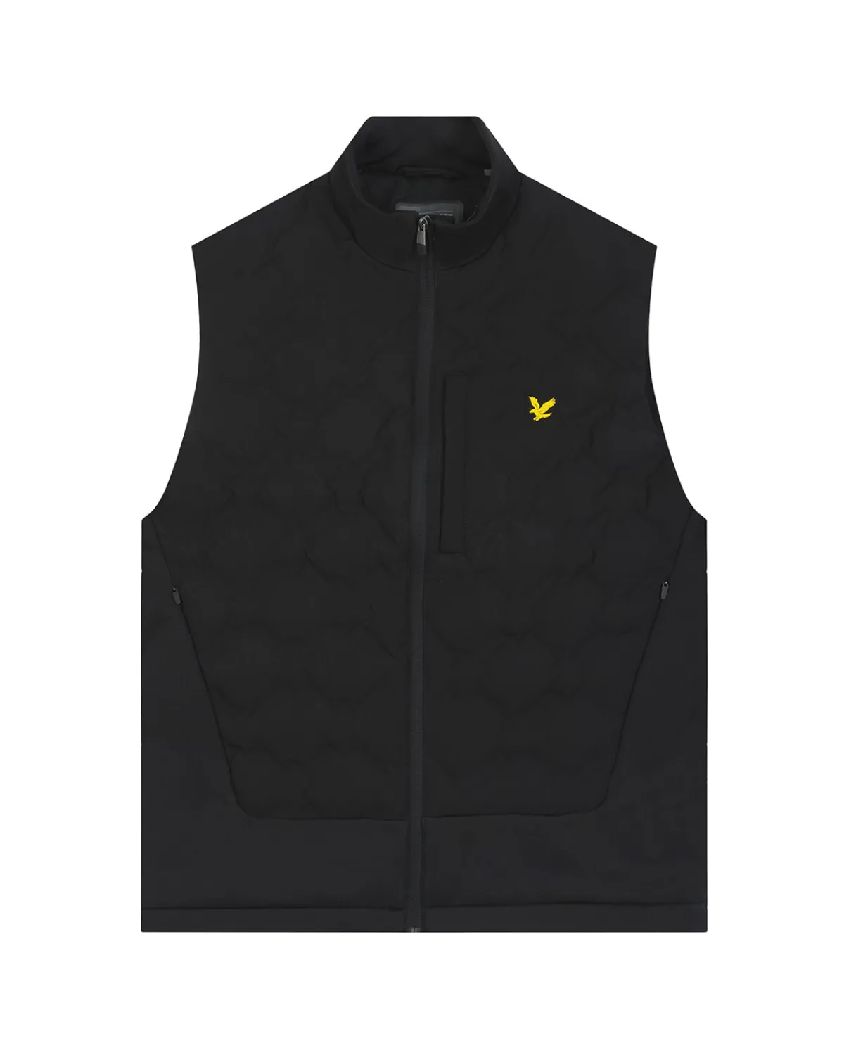 golf_welded_check_fleece_gilet_4.webp Lyle & Scott Golf<Golf Welded Check Fleece Gilet Pechschwarz