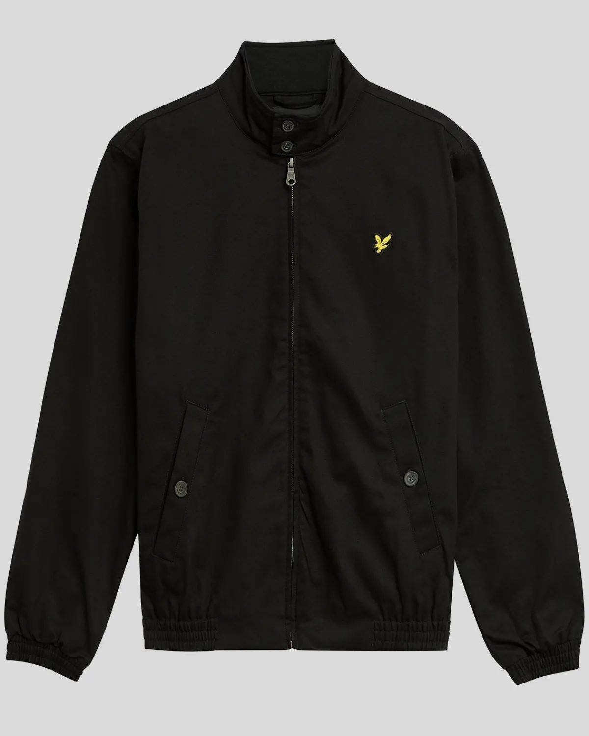 harrington_jacke_4-2.webp Lyle & Scott Mäntel & Jacken<Harrington Jacke Pechschwarz