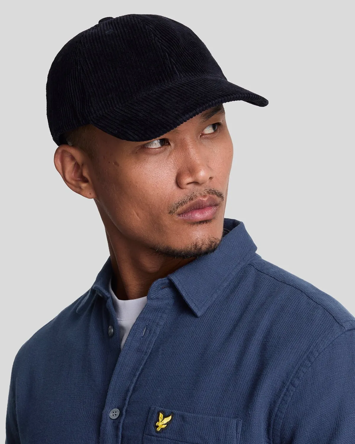 hemd_mit_korbgeflecht_3.webp Lyle & Scott Hemden<Hemd mit Korbgeflecht Navy
