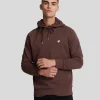 Lyle & Scott Reframed | Kapuzenpullover<Hochwertiger French Terry Hoodie mit diagonaler Webart RubberRed