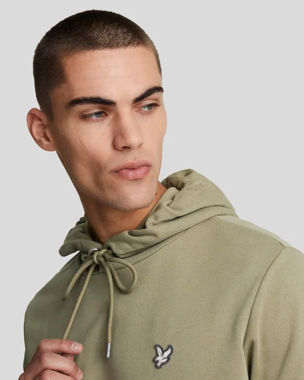 Lyle & Scott Kapuzenpullover<Hochwertiger French Terry Hoodie mit diagonaler Webart Woolwich