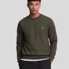 Lyle & Scott Vermächtnis | Sweatshirts<Hybrid Sweatshirt Olive