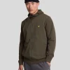 Lyle & Scott Kapuzenpullover<Hybrid Zip Hoodie Olive