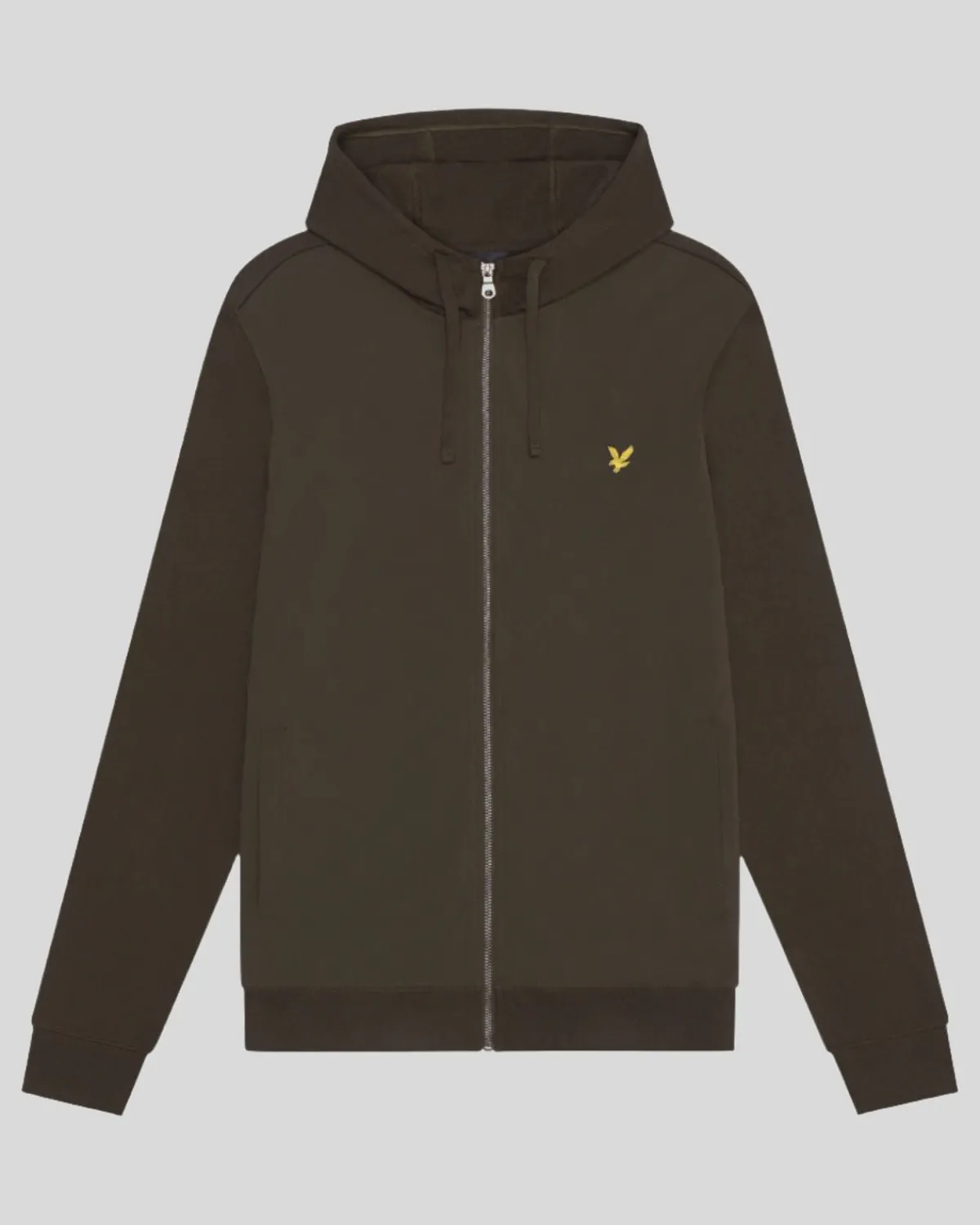 hybrid_zip_hoodie_4.webp Lyle & Scott Kapuzenpullover<Hybrid Zip Hoodie Olive