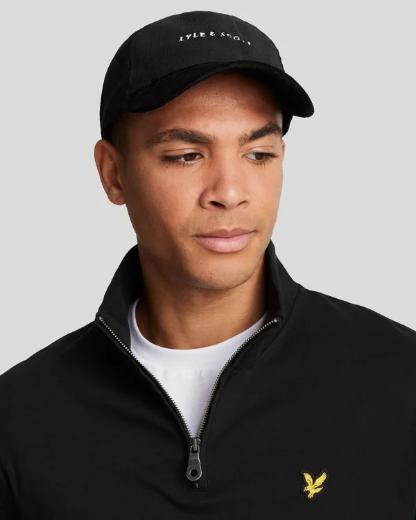 Lyle & Scott Pullover & Strickwaren<Interlock 1/4 Reißverschluss Pullover JetBlack