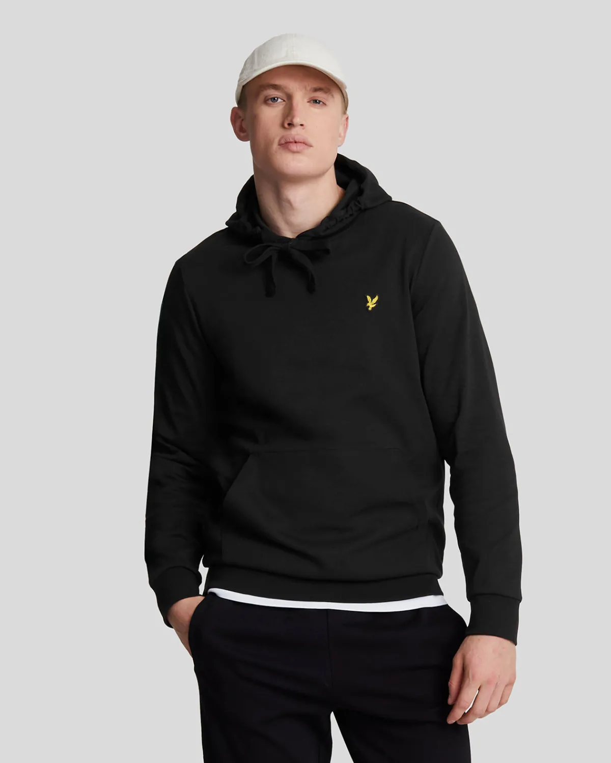 interlock_hoodie_0.webp Lyle & Scott Kapuzenpullover<Interlock Hoodie JetBlack