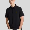 Lyle & Scott Vermächtnis | Polohemden<Interlock Polohemd JetBlack