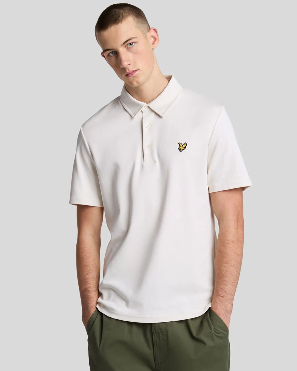 interlock_polohemd_0-2.webp Lyle & Scott Polohemden<Interlock Polohemd Canvas