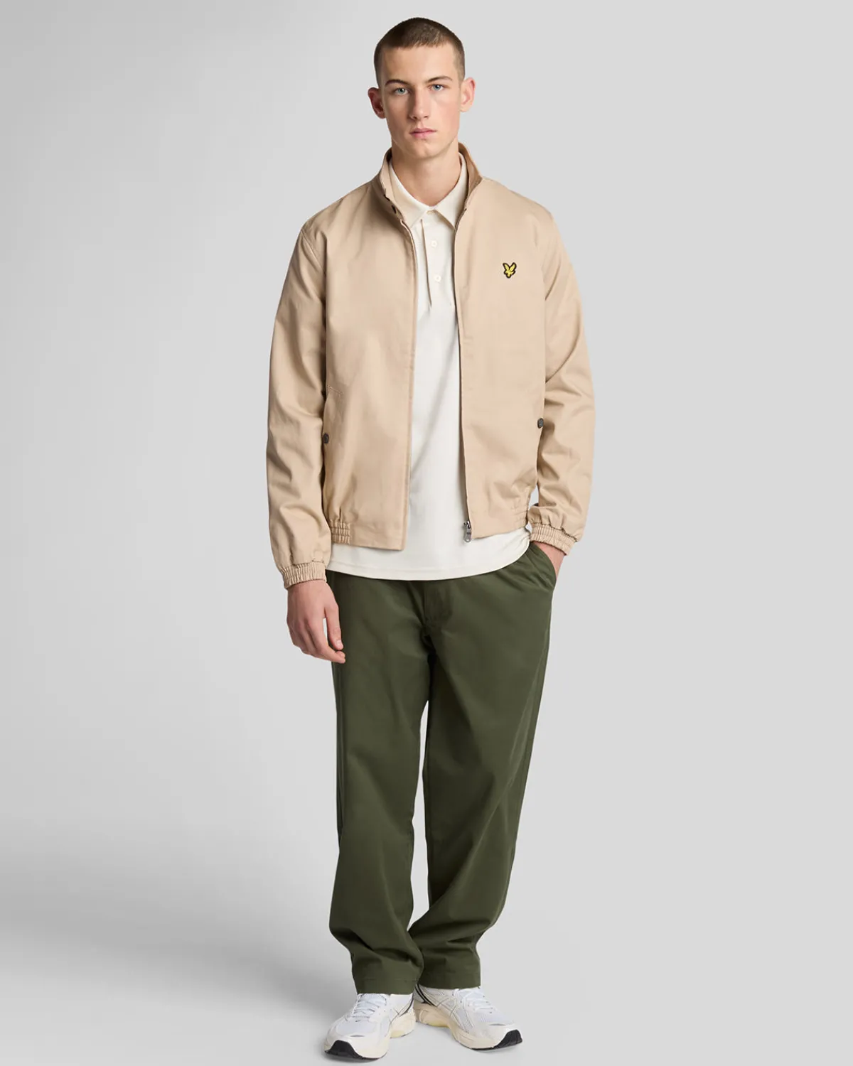 interlock_polohemd_1-2.webp Lyle & Scott Polohemden<Interlock Polohemd Canvas