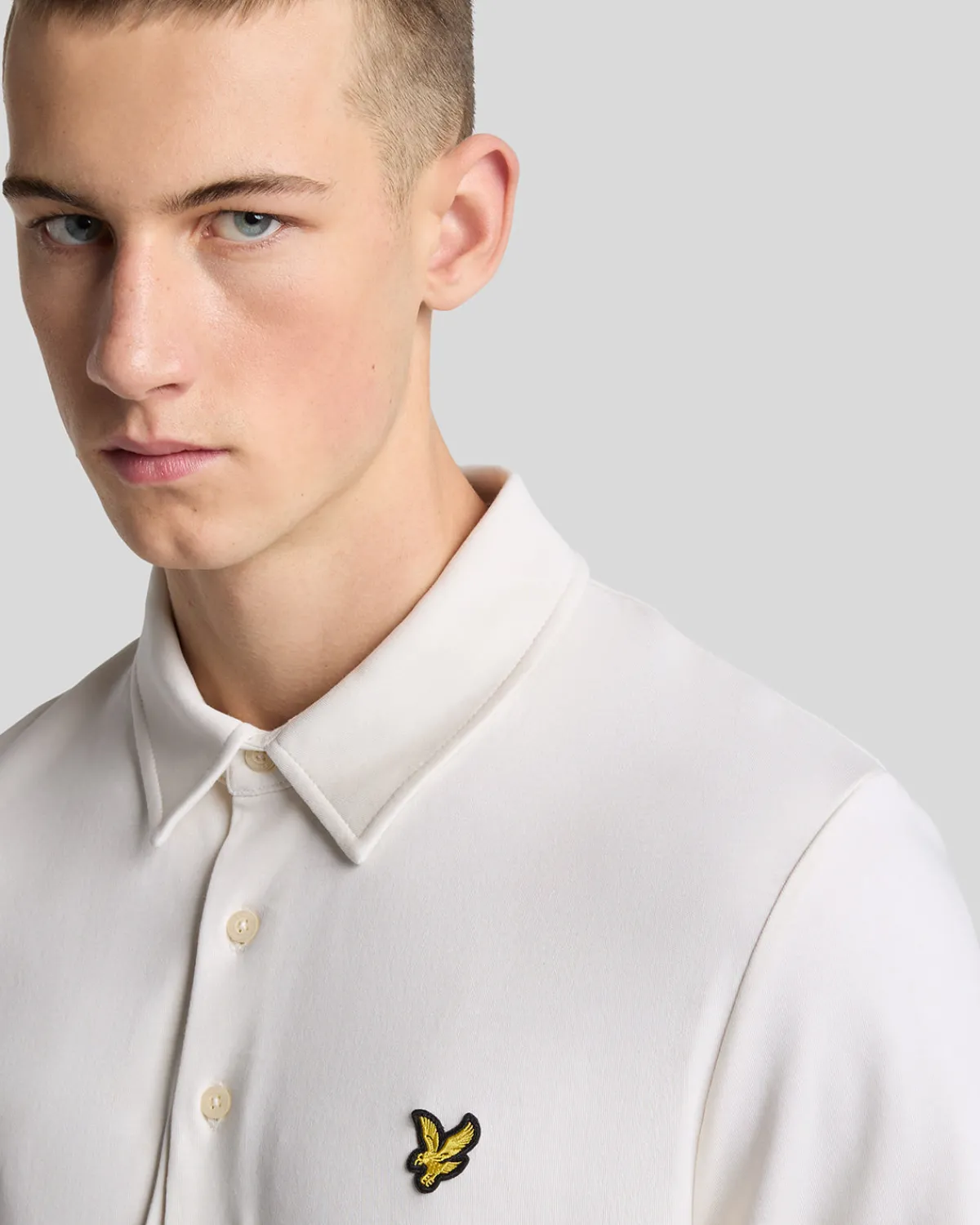 interlock_polohemd_2-2.webp Lyle & Scott Polohemden<Interlock Polohemd Canvas