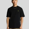 Lyle & Scott Vermächtnis | T-shirts<Interlock T-Shirt JetBlack