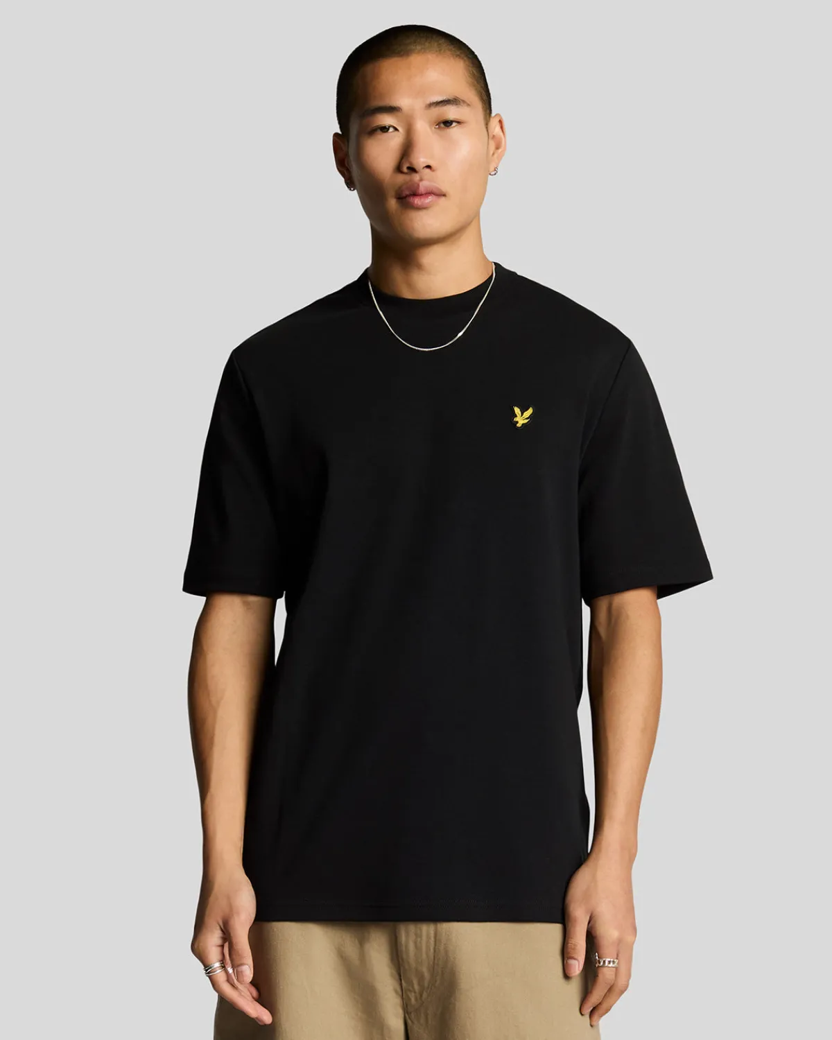 interlock_tshirt_0-1.webp Lyle & Scott Vermächtnis | T-shirts<Interlock T-Shirt JetBlack