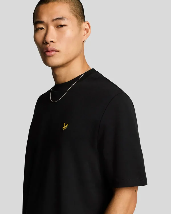 Lyle & Scott Vermächtnis | T-shirts<Interlock T-Shirt JetBlack