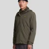 Lyle & Scott Mäntel & Jacken<Jacke mit Kapuze und Reißverschluss Olive