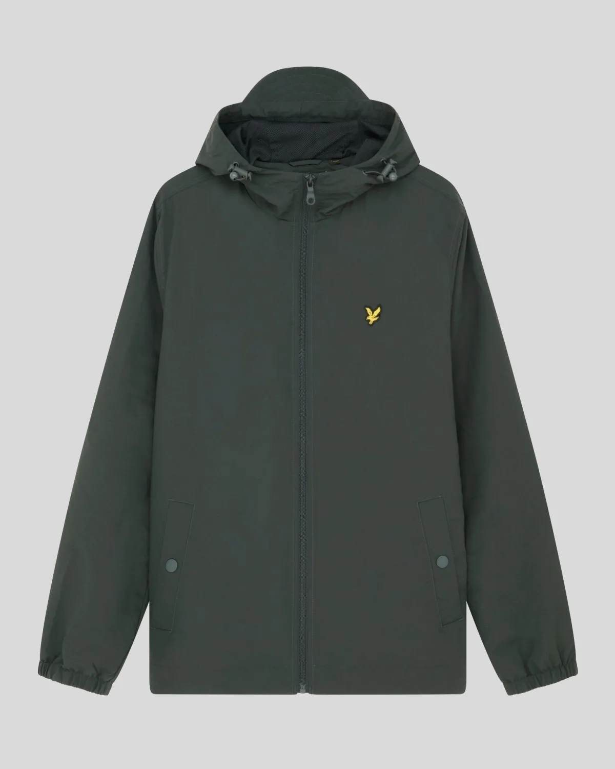 jacke_mit_kapuze_und_reiverschluss_4-1.webp Lyle & Scott Mäntel & Jacken<Jacke mit Kapuze und Reißverschluss Gunmetal