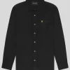 Lyle & Scott Groß & Groß | Übergrößen<Kammgarn Twil Shirt JetBlack