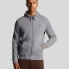 Lyle & Scott Vermächtnis | Kapuzenpullover<Kapuzenpullover mit Reißverschluss MidGreyMargel