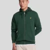 Lyle & Scott Kapuzenpullover<Kapuzenpullover mit Reißverschluss Dunkelgrün
