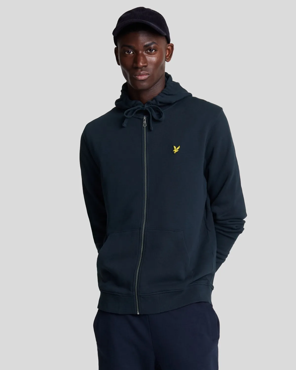 kapuzenpullover_mit_reiverschluss_0-7.webp Lyle & Scott Kapuzenpullover<Kapuzenpullover mit Reißverschluss DarkNavy