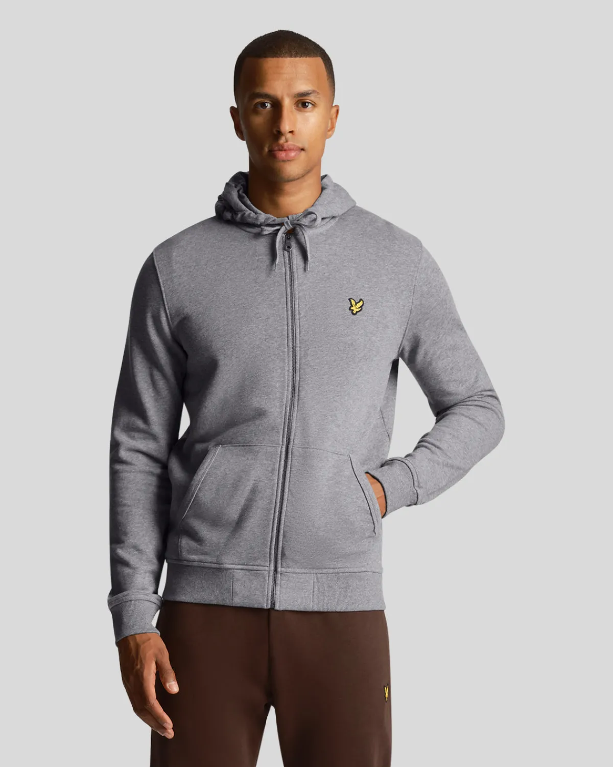 kapuzenpullover_mit_reiverschluss_0.webp Lyle & Scott Vermächtnis | Kapuzenpullover<Kapuzenpullover mit Reißverschluss MidGreyMargel