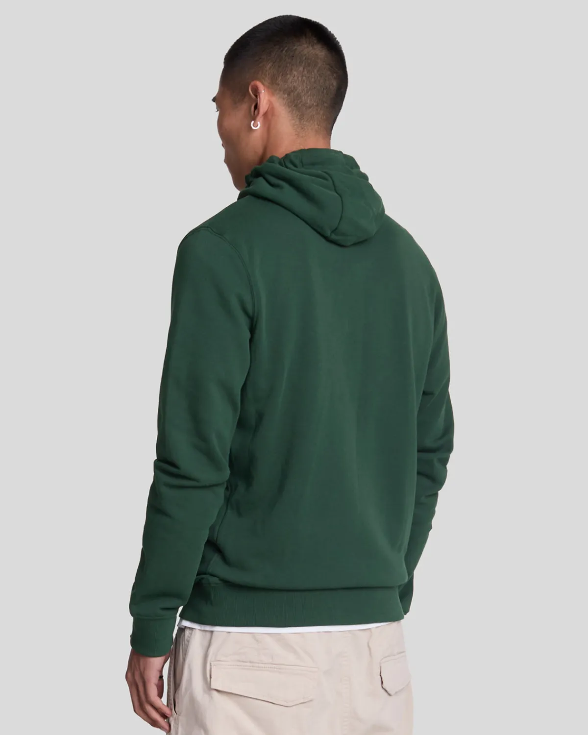 kapuzenpullover_mit_reiverschluss_2-3.webp Lyle & Scott Kapuzenpullover<Kapuzenpullover mit Reißverschluss Dunkelgrün